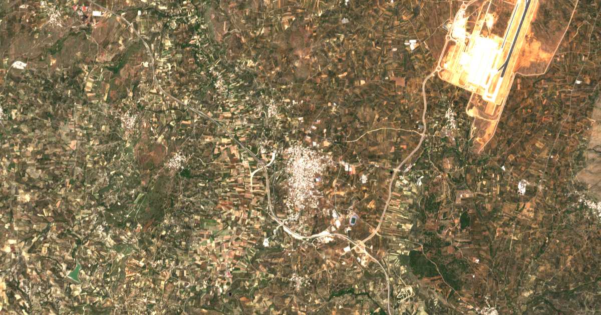 Hartă satelitară: Arkalochórion