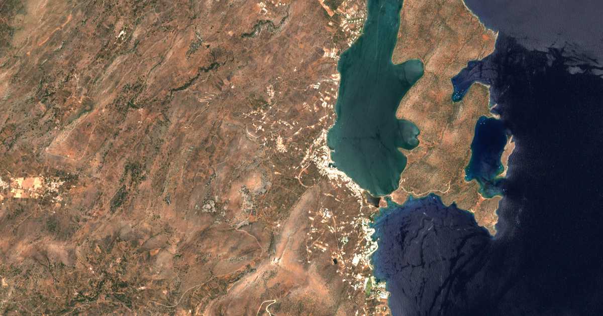 Hartă satelitară: Káto Eloúnta