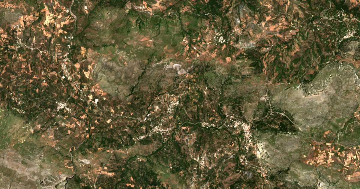 Hartă satelitară: Lampiní