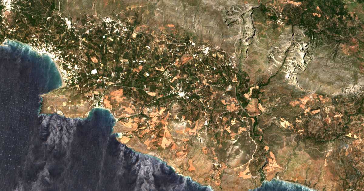 Hartă satelitară: Lefkógeia