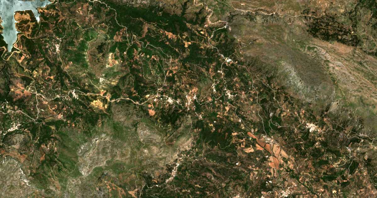 Hartă satelitară: Agía Foteiní