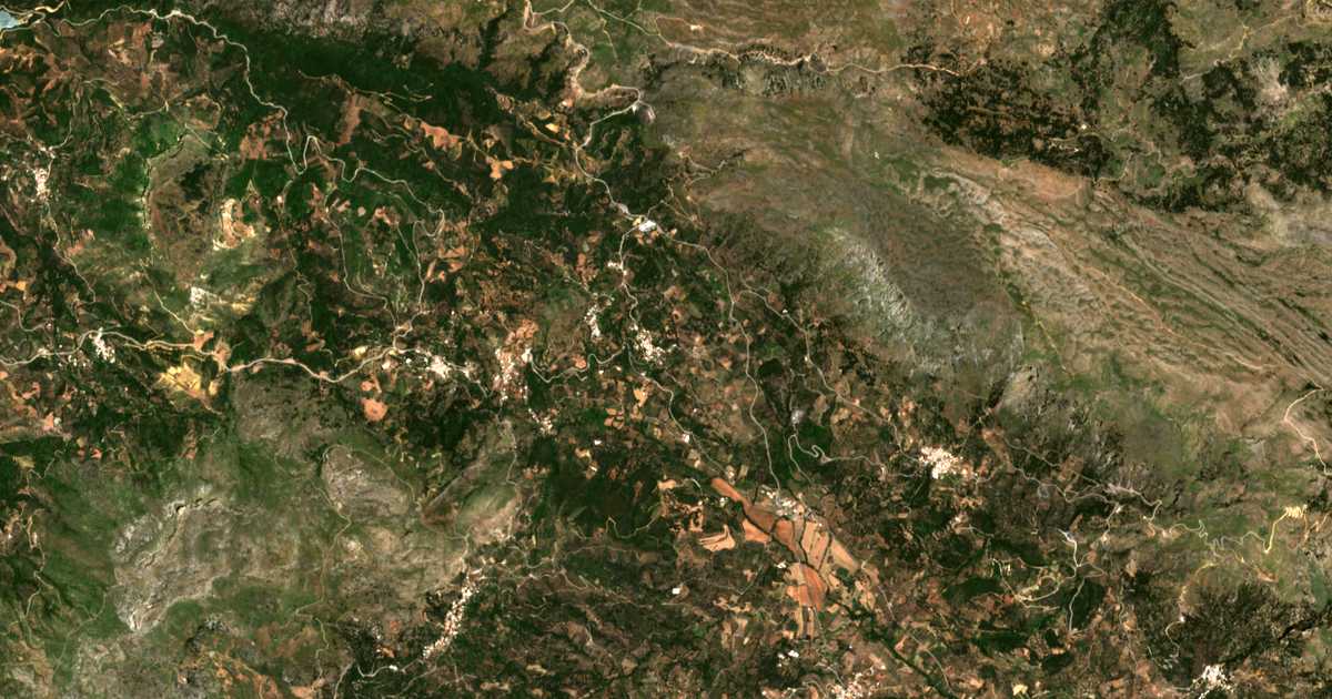 Hartă satelitară: Kalógeros