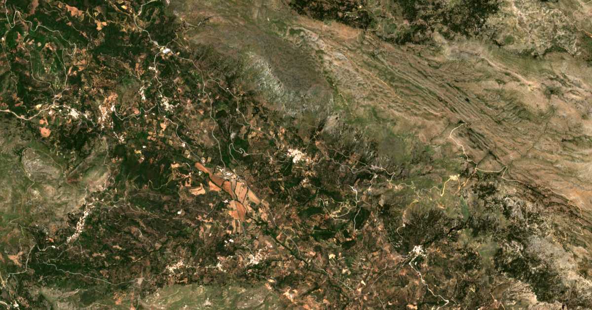 Hartă satelitară: Vistagí