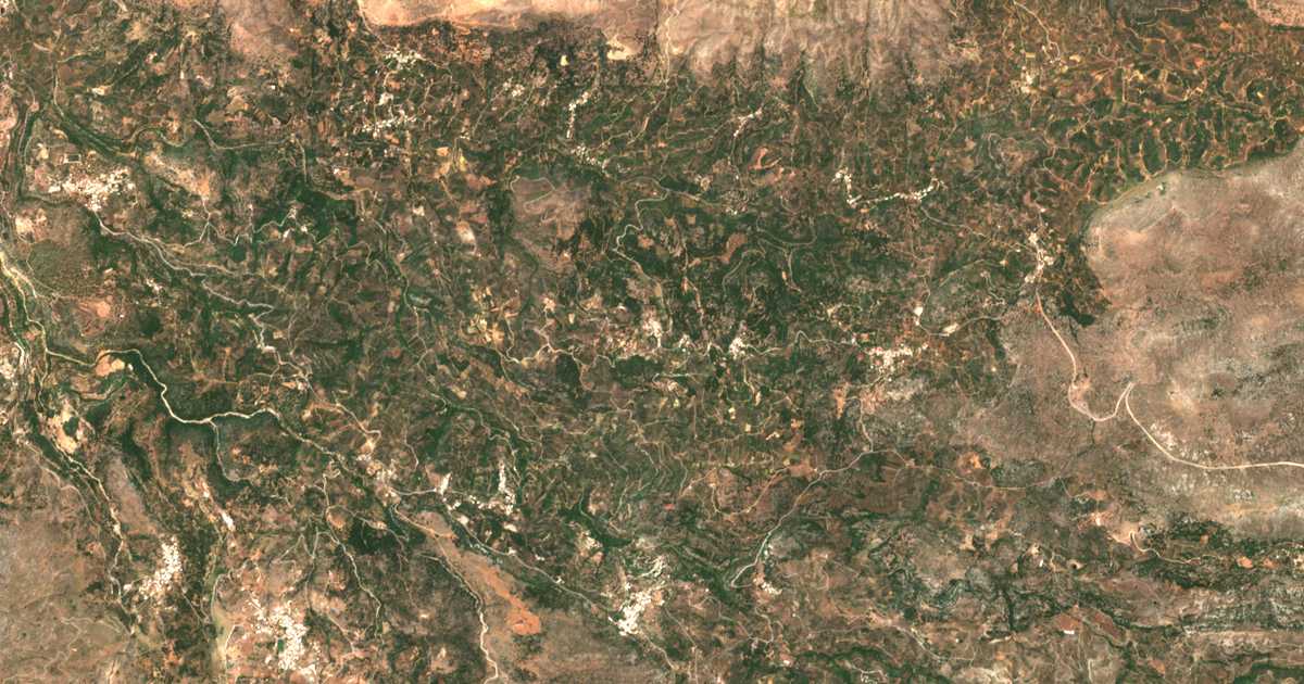 Hartă satelitară: Agrídia