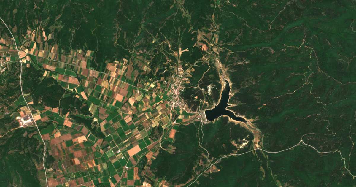 Hartă satelitară: Lefkógeia