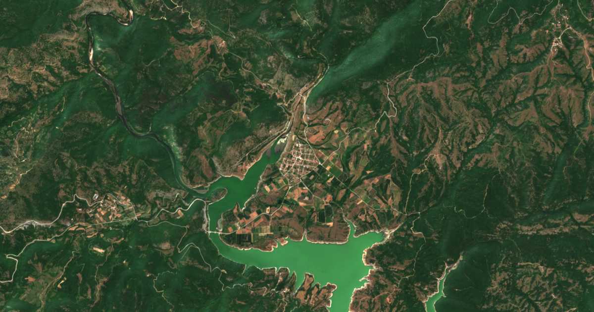 Hartă satelitară: Potamoí