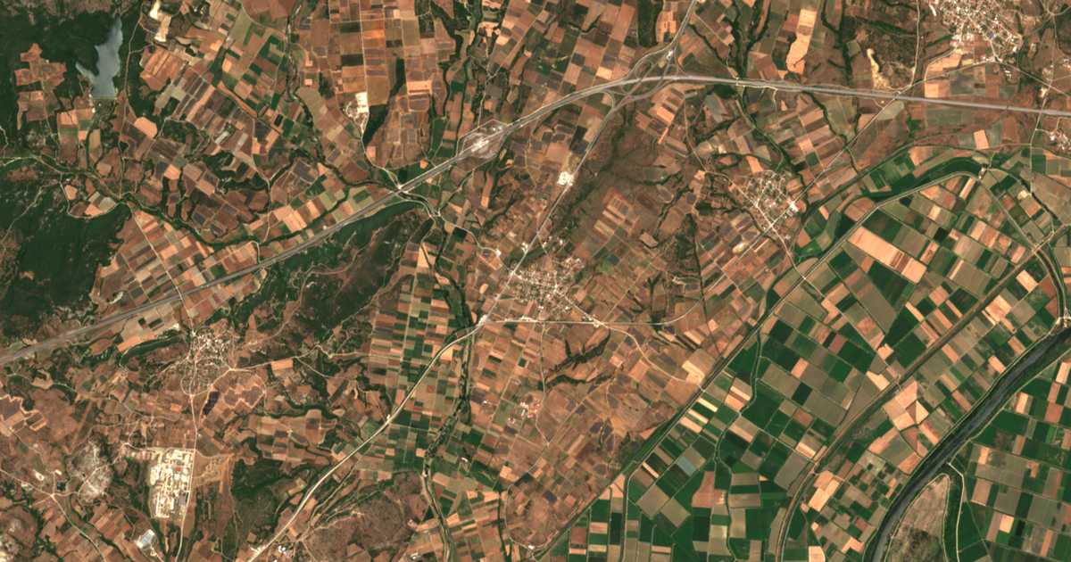 Hartă satelitară: Ardánion
