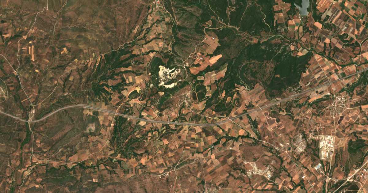 Hartă satelitară: Pylaía