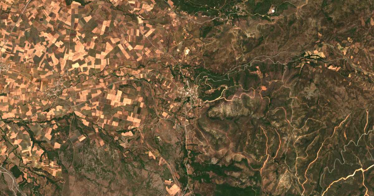 Hartă satelitară: Sykorráchi