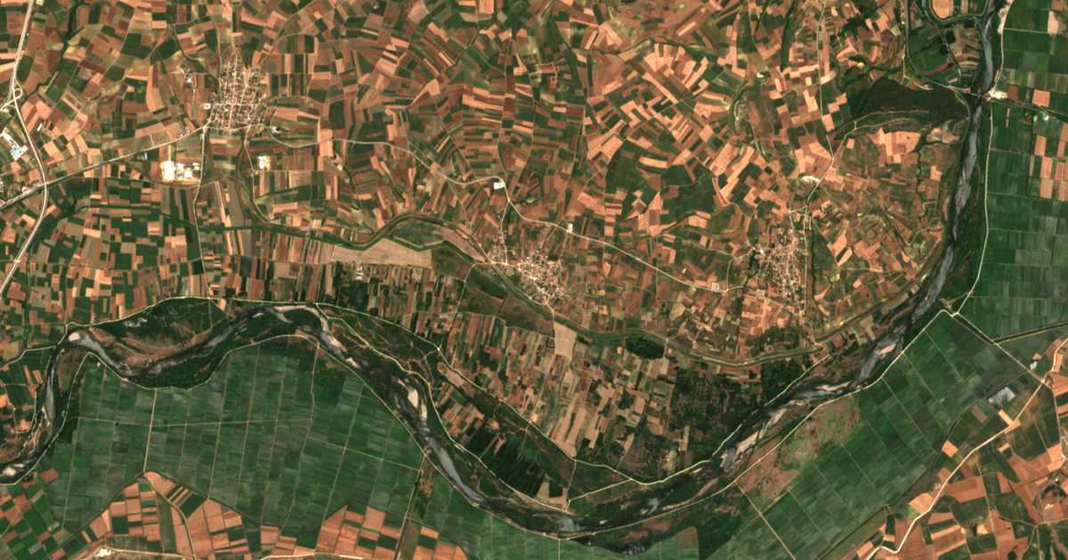 Hartă satelitară: Prangíon