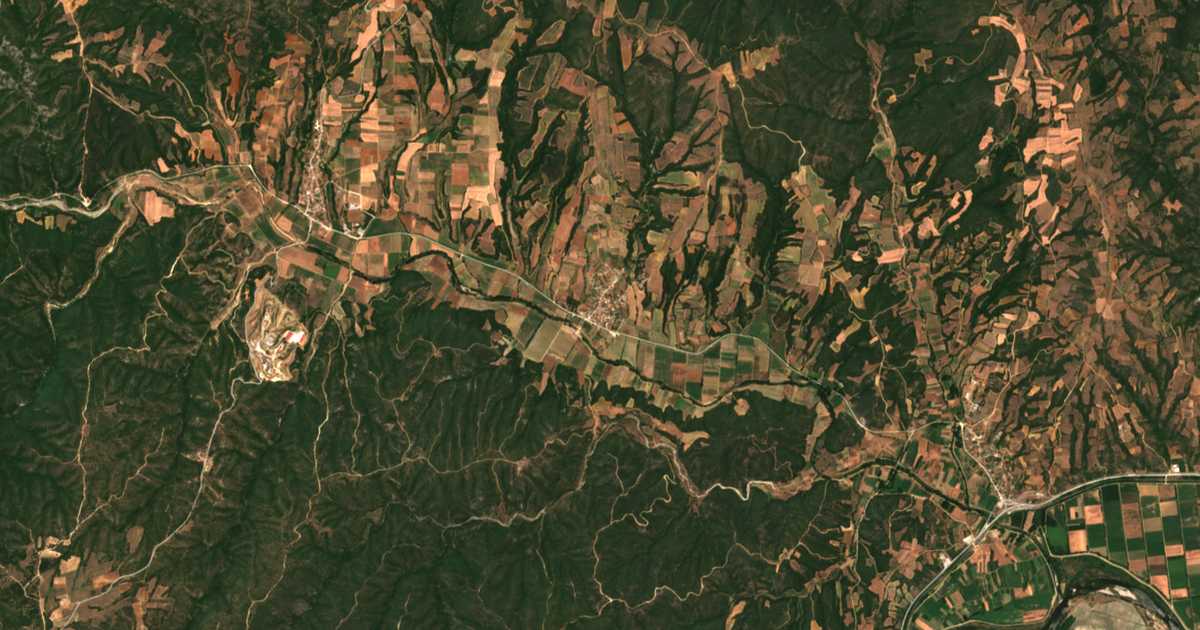 Hartă satelitară: Agriáni