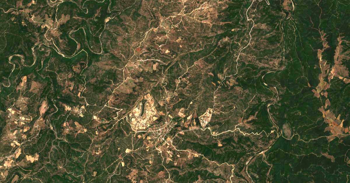 Hartă satelitară: Gérikon