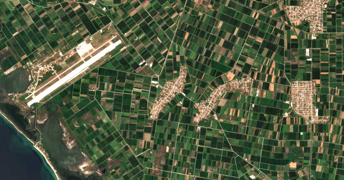 Hartă satelitară: Agíasma