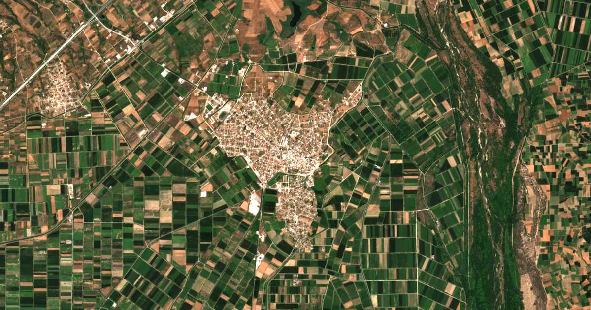 Hartă satelitară: Chrysoúpolis