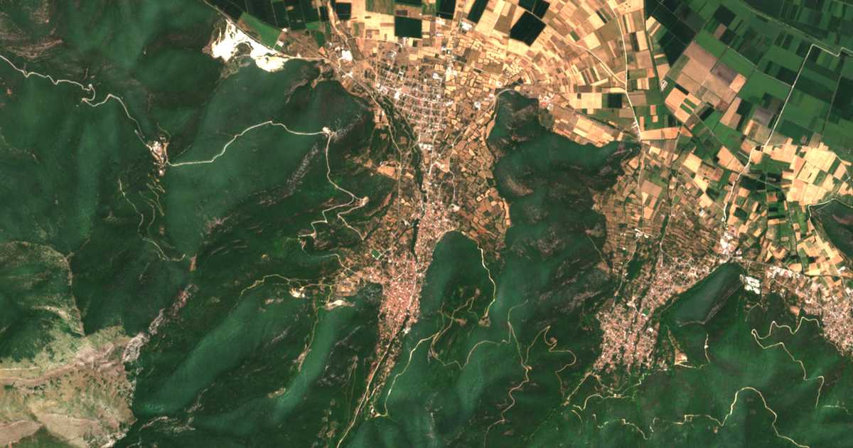 Hartă satelitară: Georgianí