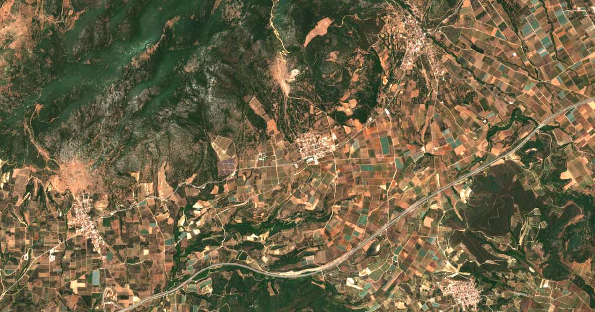 Hartă satelitară: Kokkinochórion