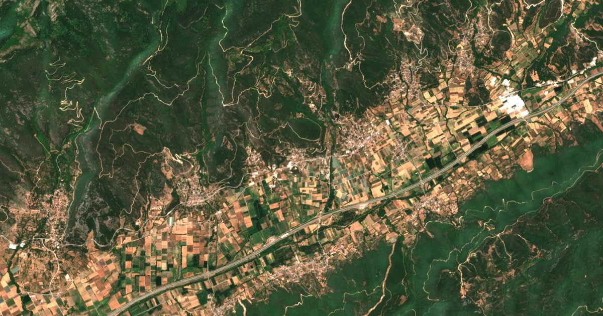 Hartă satelitară: Melissokomeíon