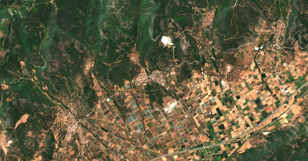 Hartă satelitară: Platanótopos