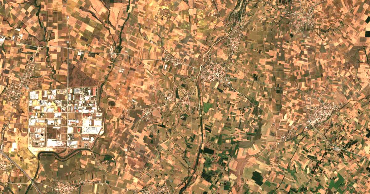 Hartă satelitară: Archontiká