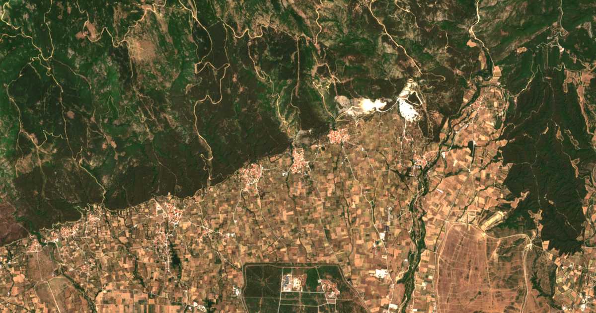 Hartă satelitară: Agíasma