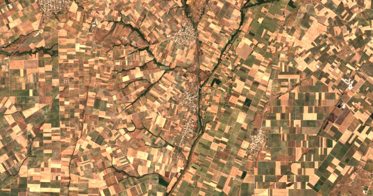 Hartă satelitară: Méga Kranovoúnion