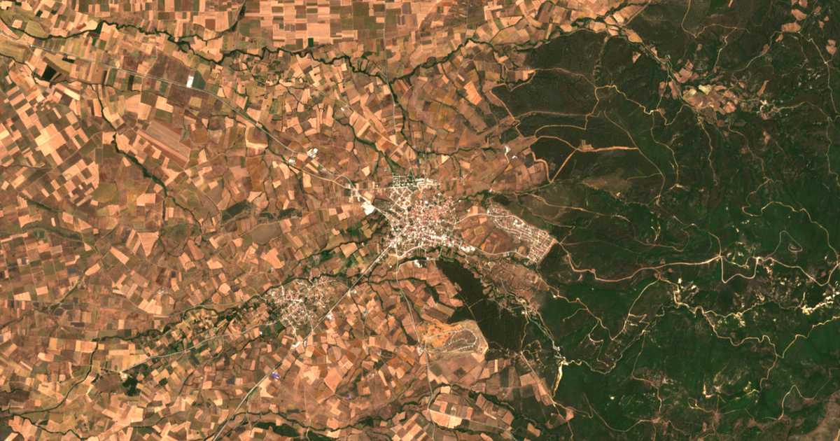 Hartă satelitară: Sapes