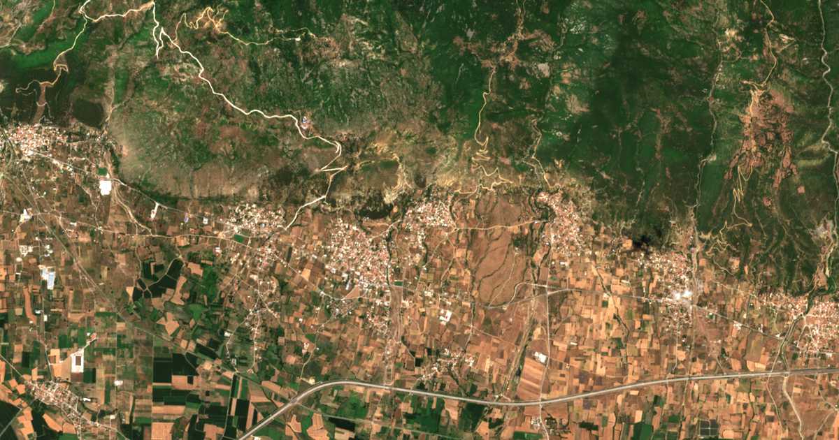 Hartă satelitară: Fília