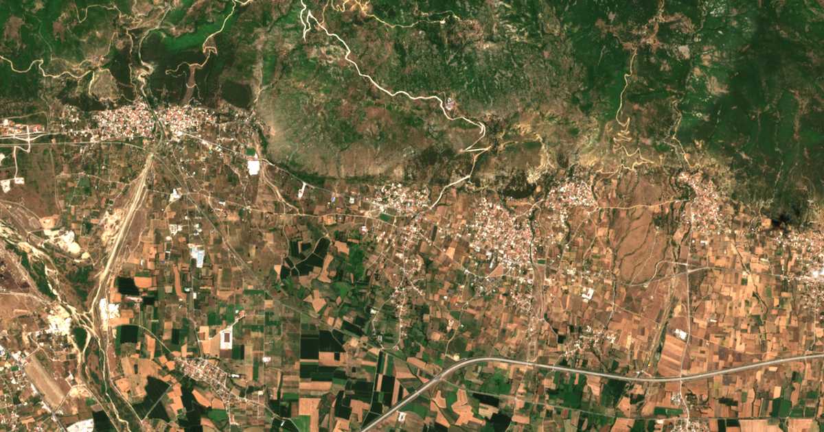 Hartă satelitară: Lefkópetra