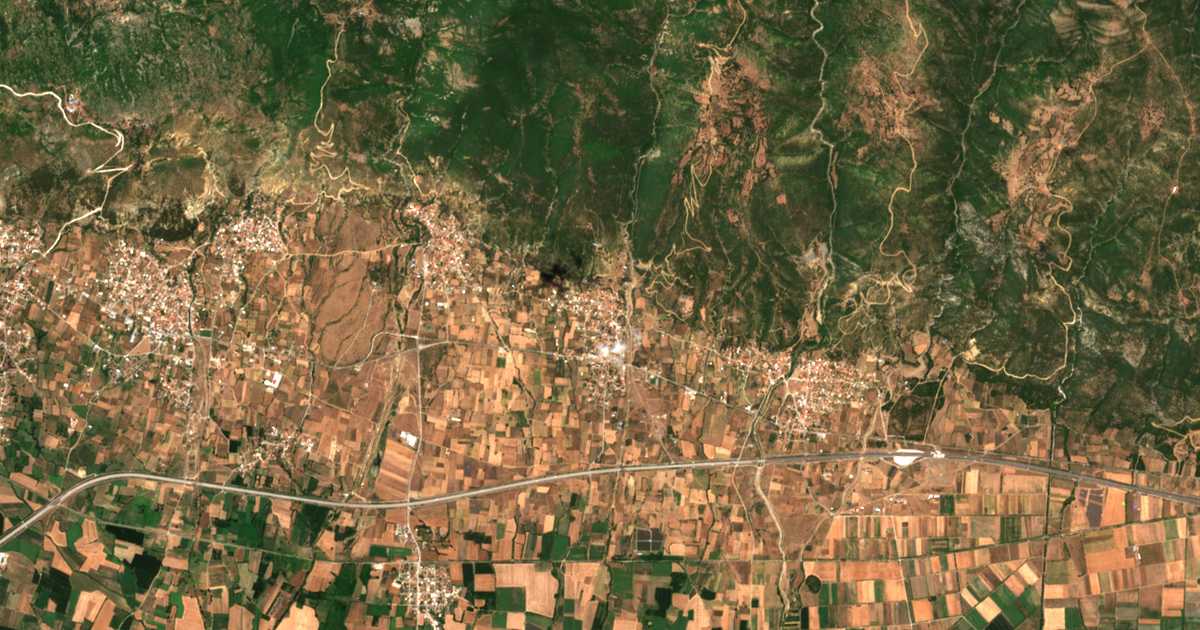 Hartă satelitară: Soúnion