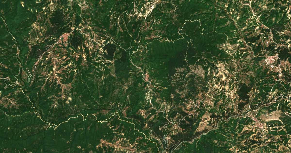 Hartă satelitară: Kyknos
