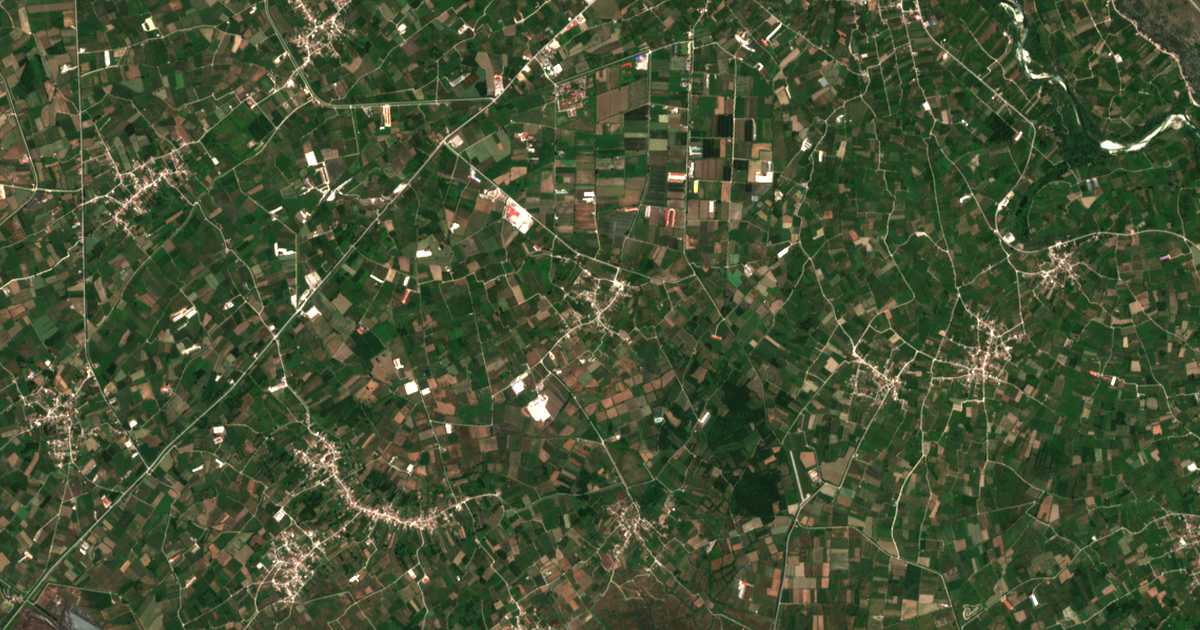 Hartă satelitară: Gavria