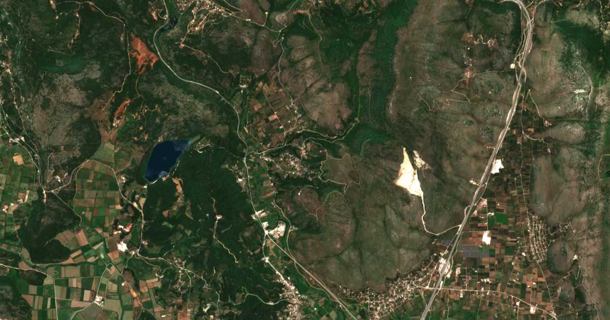 Hartă satelitară: Pantánassa