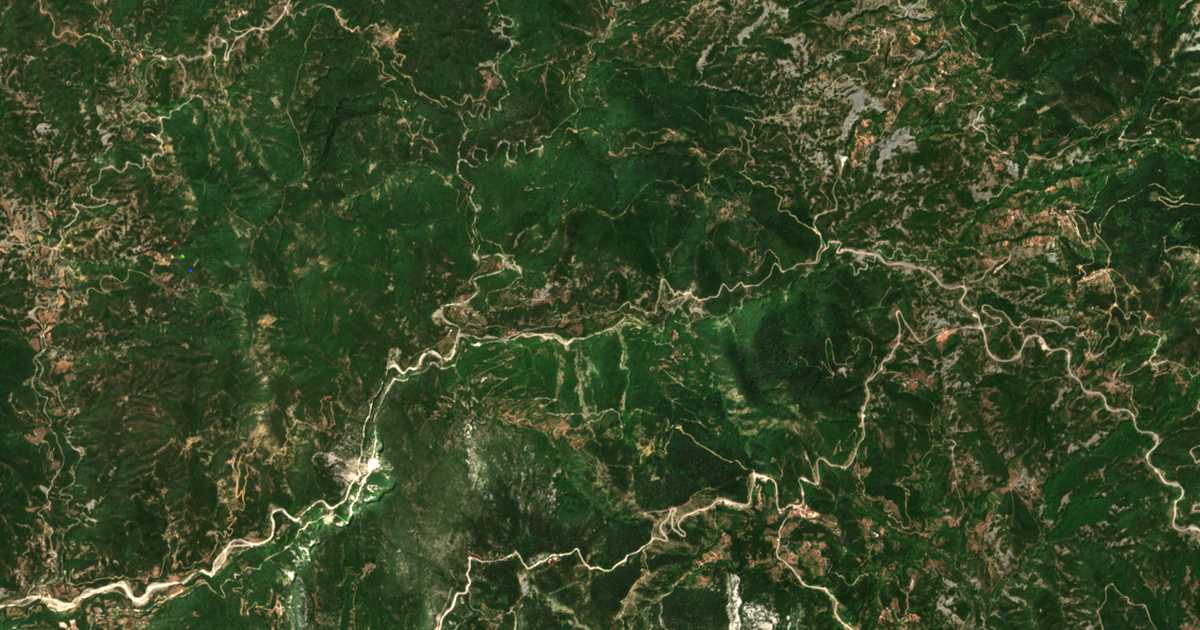 Hartă satelitară: Retsianá