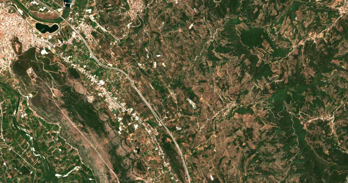 Hartă satelitară: Neochorákion
