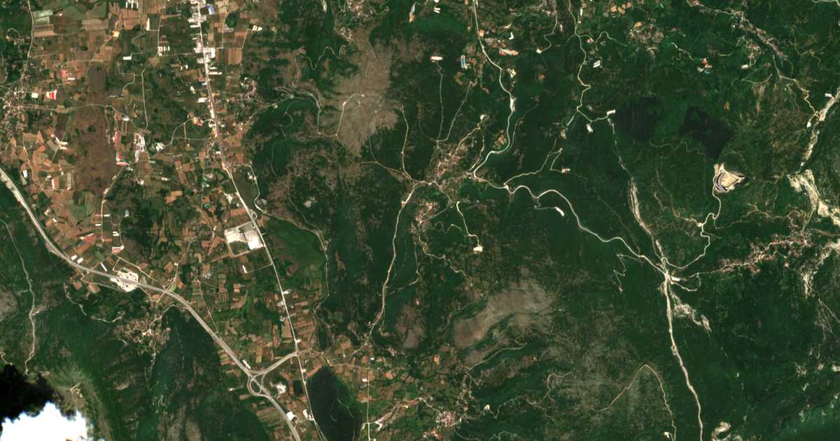 Hartă satelitară: Servianá