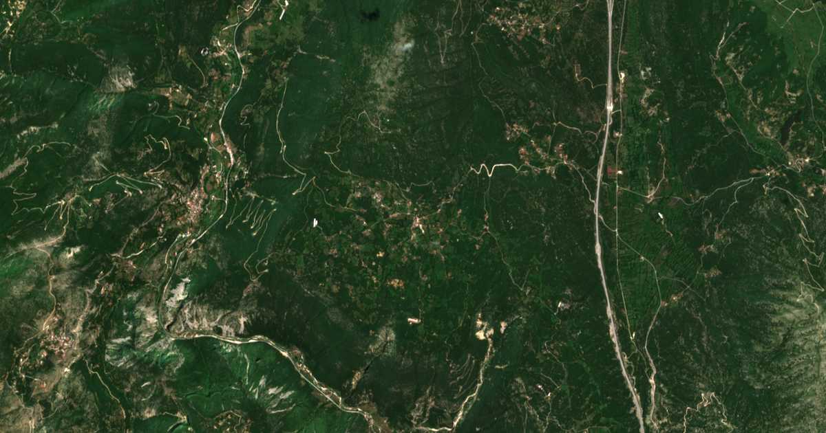 Hartă satelitară: Térovon