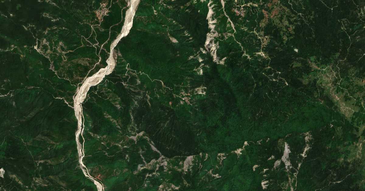 Hartă satelitară: Kastania