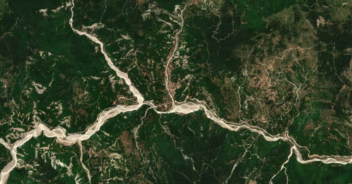 Hartă satelitară: Kefalochóri