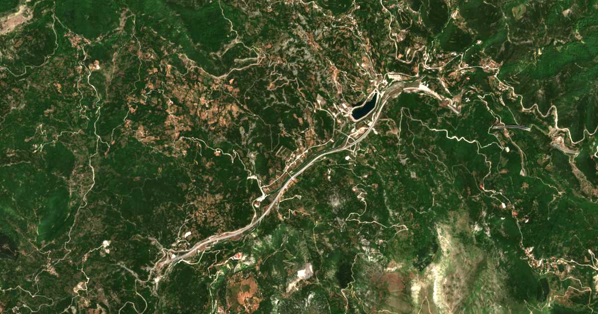 Hartă satelitară: Análipsi