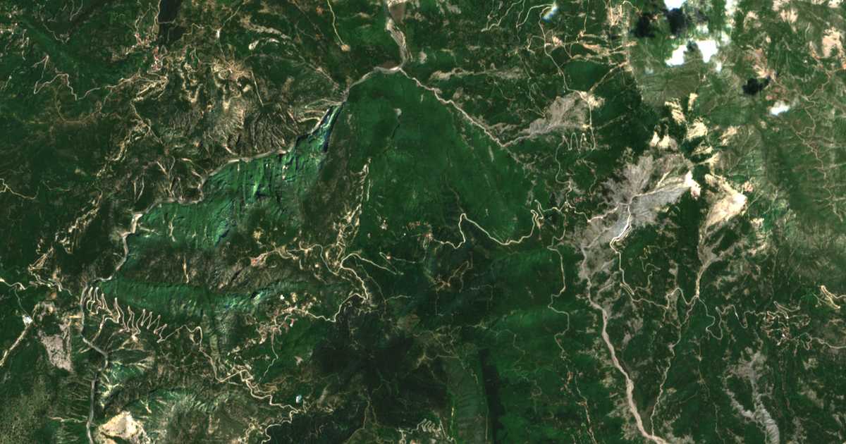 Hartă satelitară: Potistiká