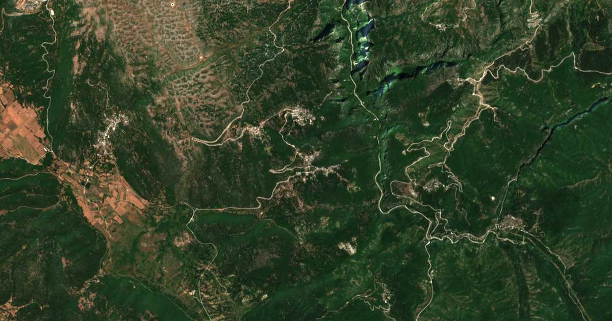 Hartă satelitară: Vitsa
