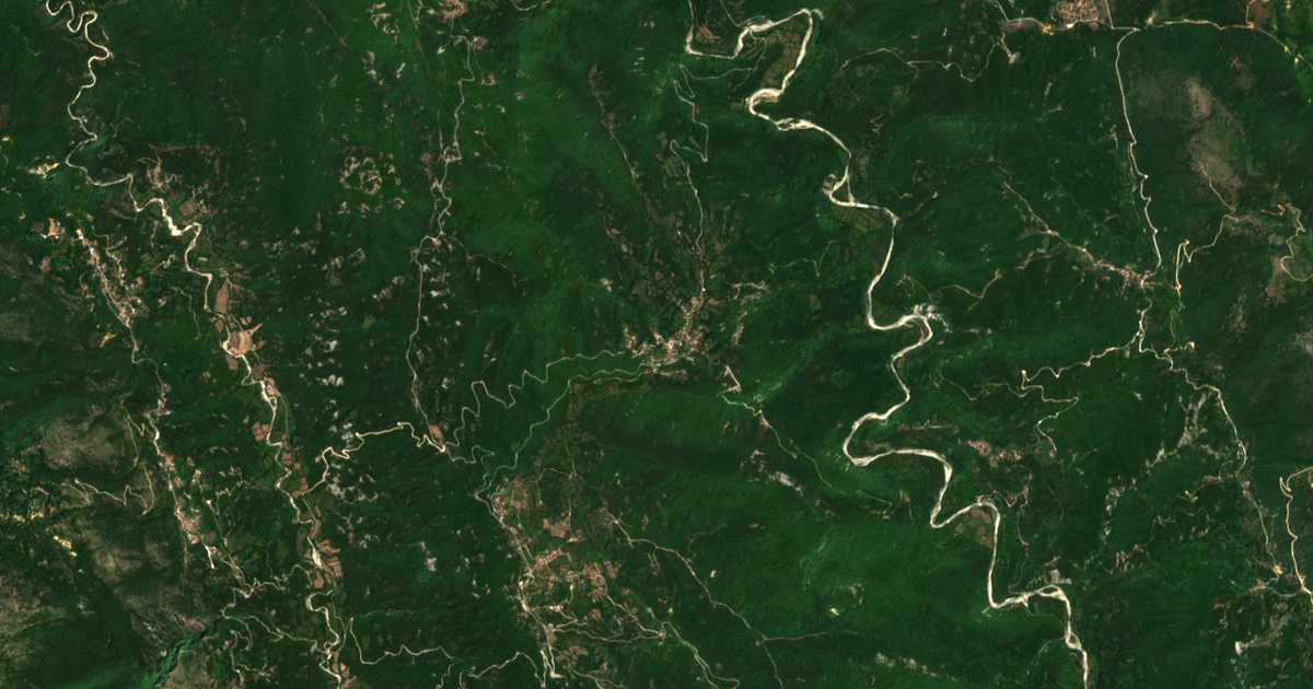Hartă satelitară: Granitsa