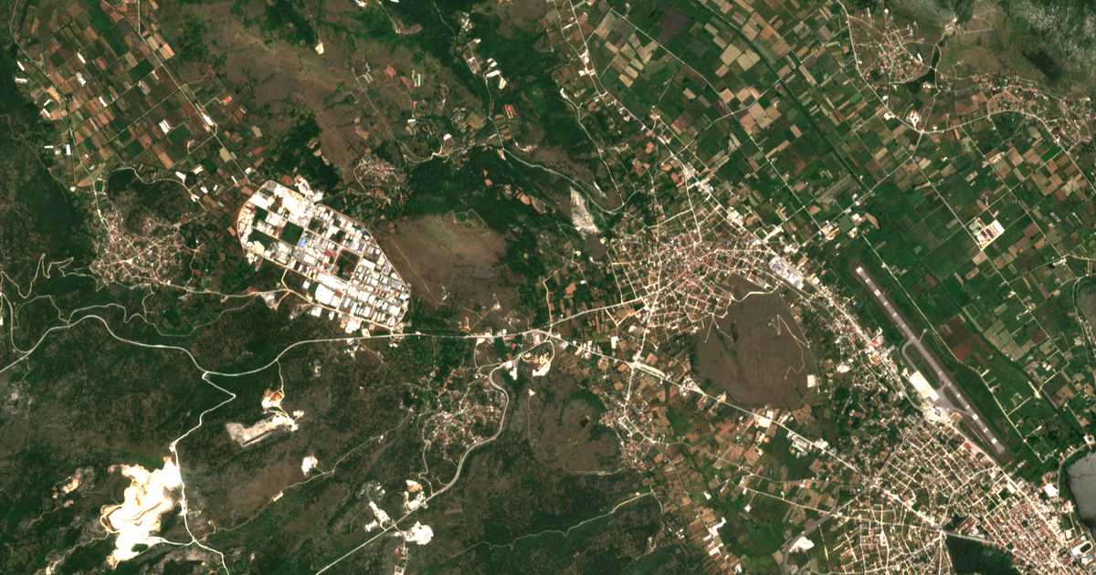 Hartă satelitară: Mikró Gardíki