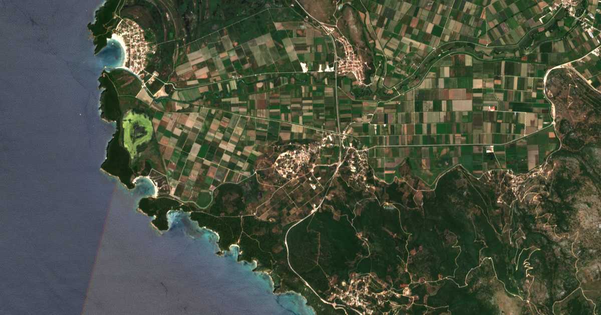 Hartă satelitară: Valanidórachi