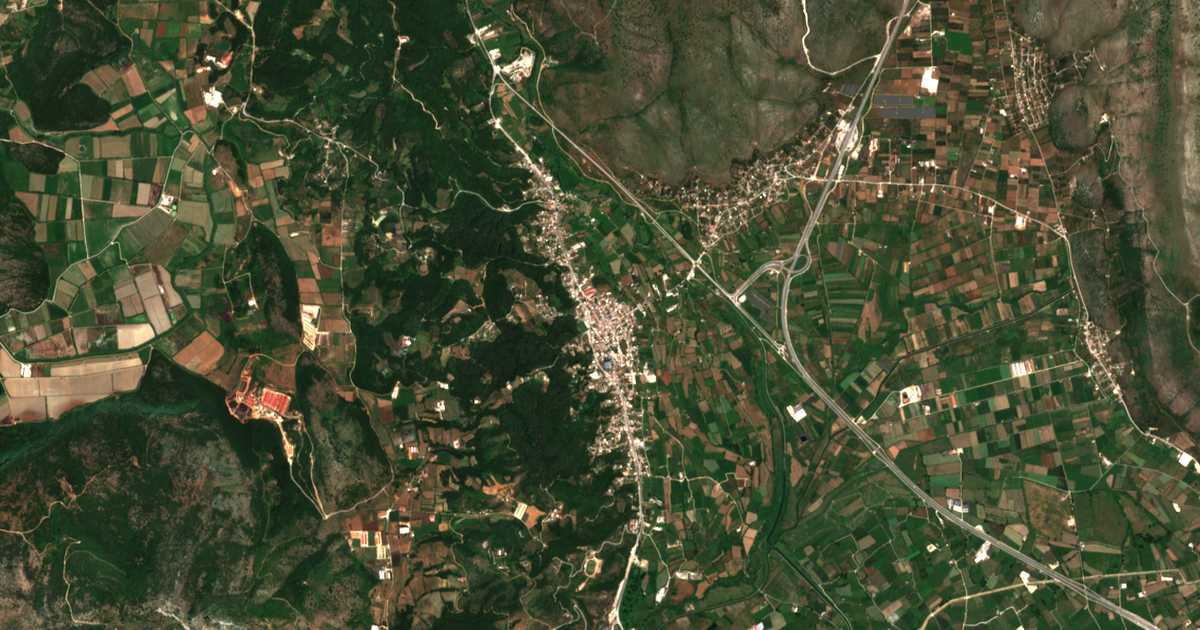 Hartă satelitară: Filippiada