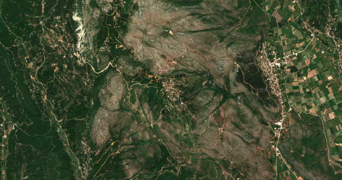 Hartă satelitară: Kranéa