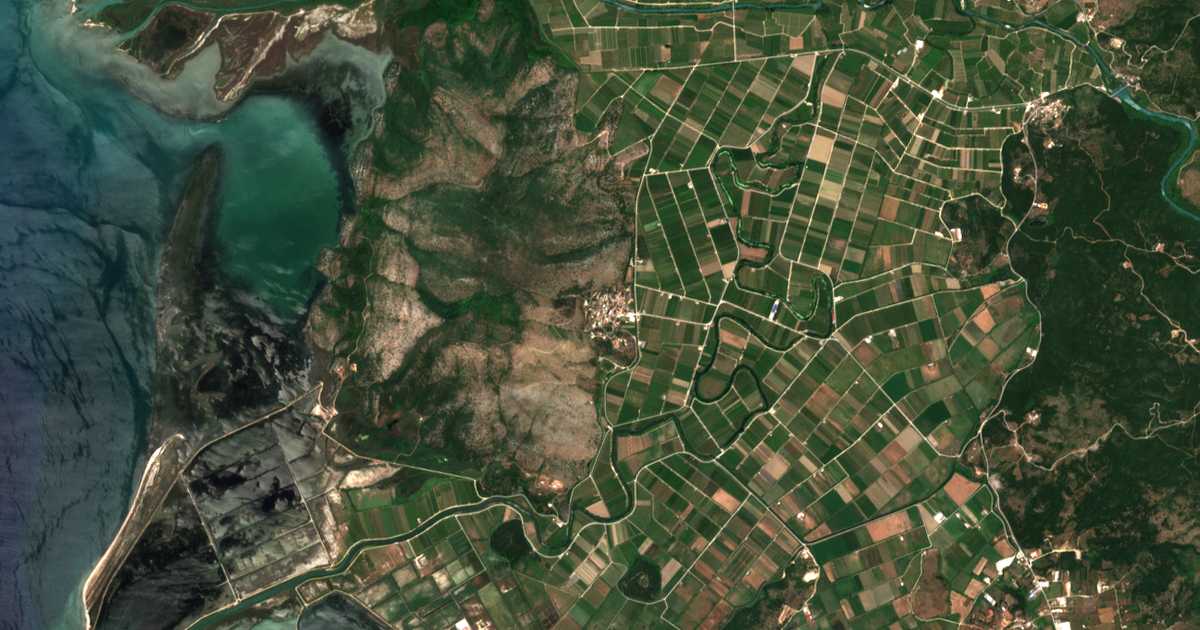 Hartă satelitară: Kestríni
