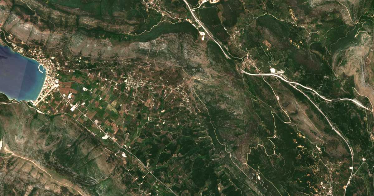 Hartă satelitară: Skorpióna