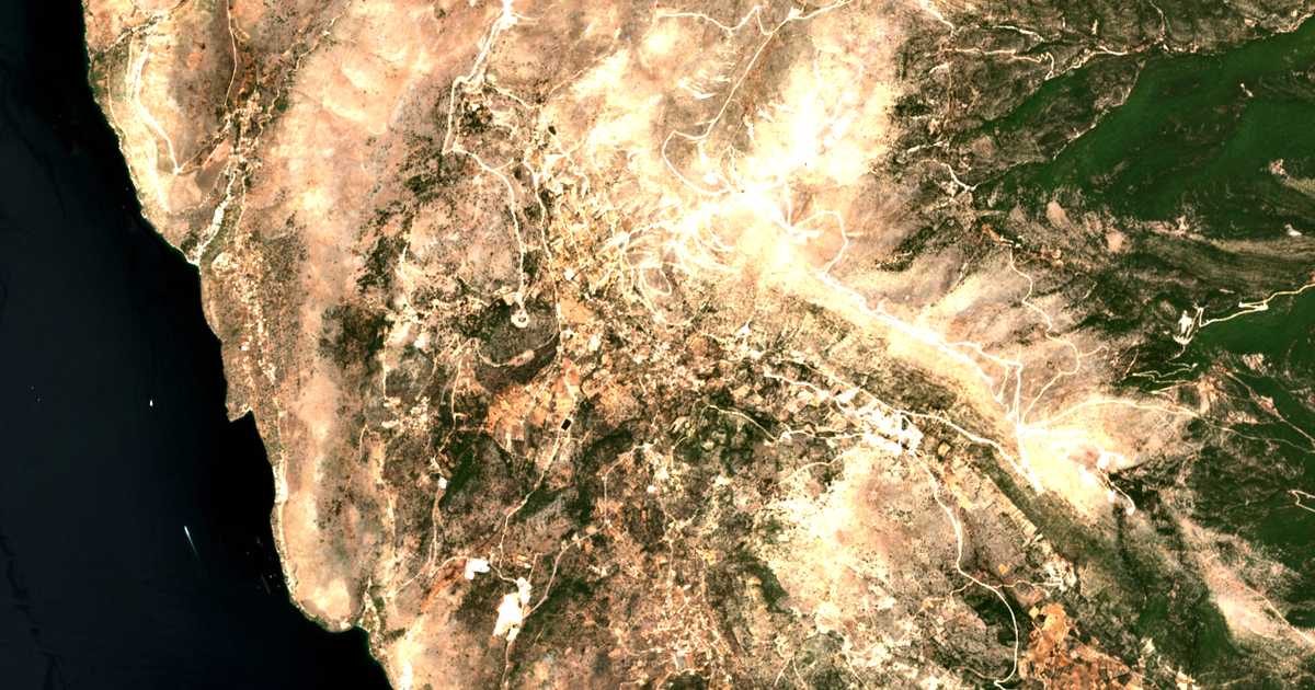 Hartă satelitară: Dilinata