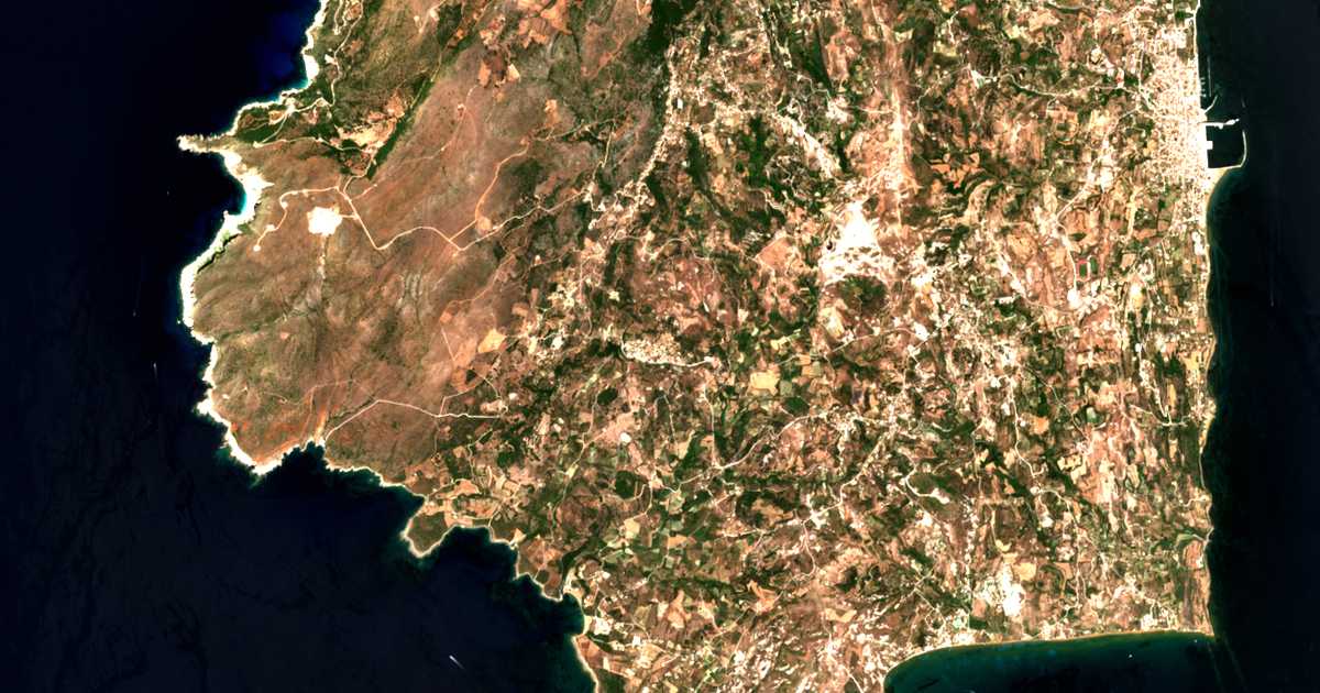 Hartă satelitară: Chavriata